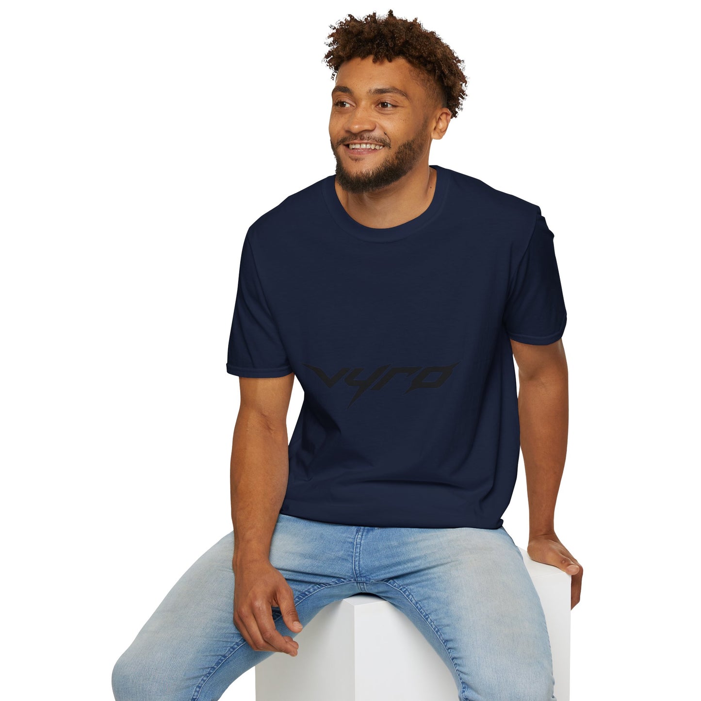 V4RO Logo T-Shirt — Minimal Tech Streetwear Graphic Tee