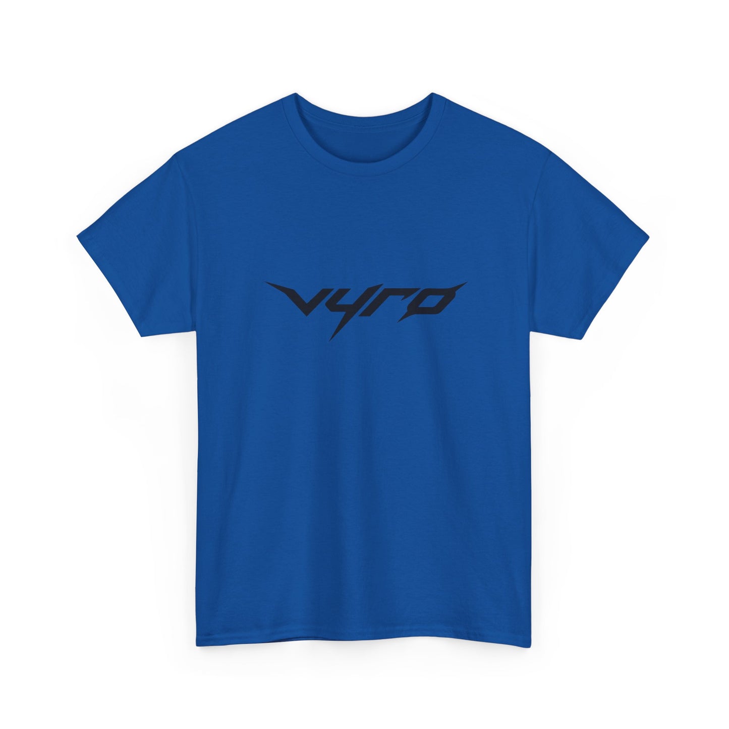 Summer Vibes Graphic Tee — 'Vyro' Logo & Beach Icon Back