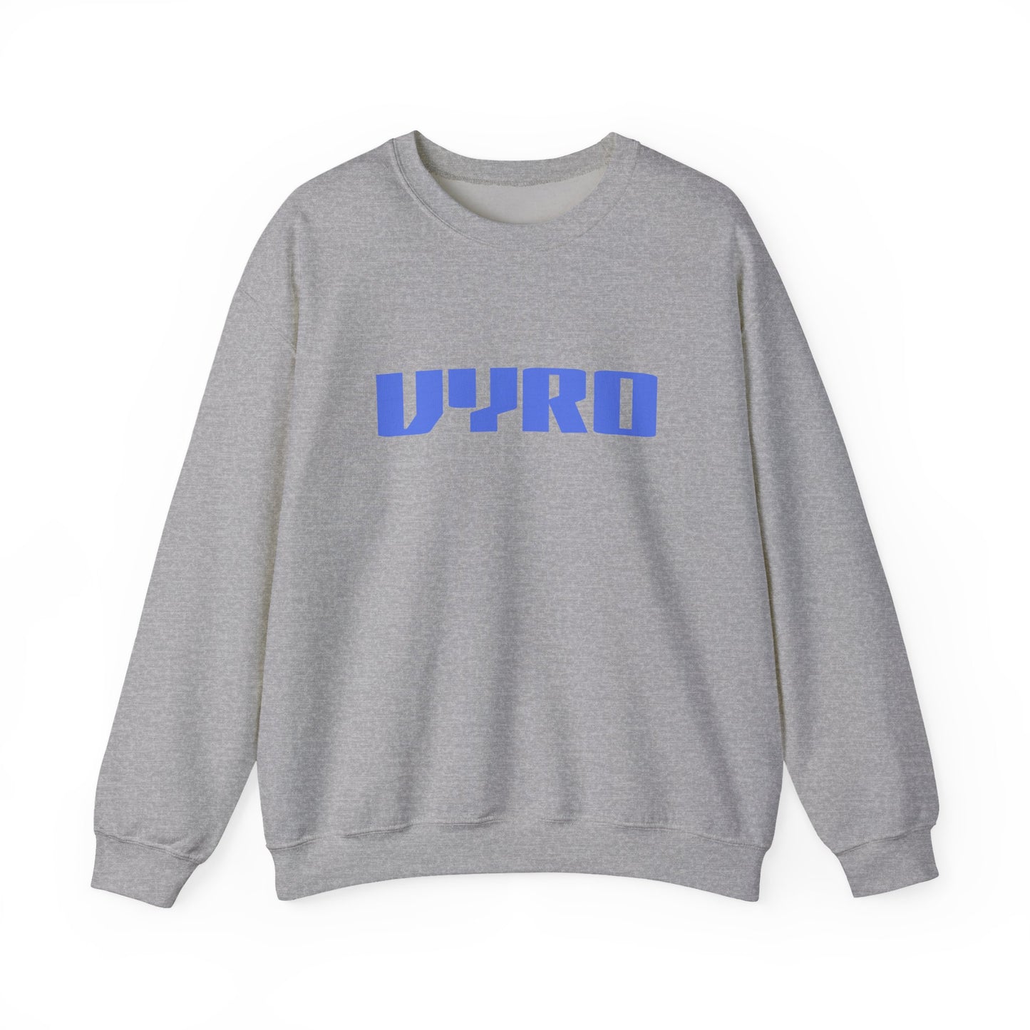 Vyro Logo Sweatshirt — Minimal White Crewneck