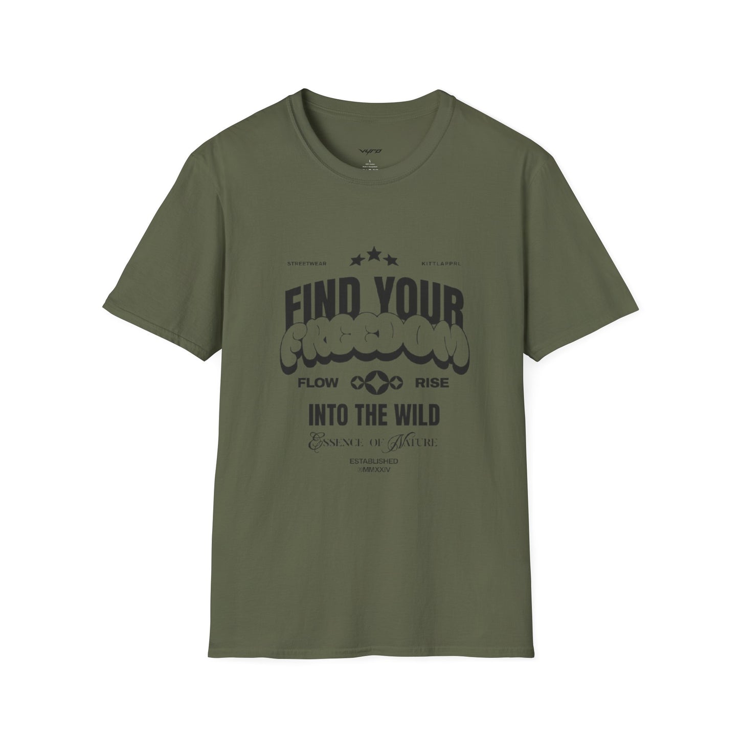 Find Your Freedom T-Shirt — 'Find Your Freedom' Graphic Tee, Adventure & Nature Vibe