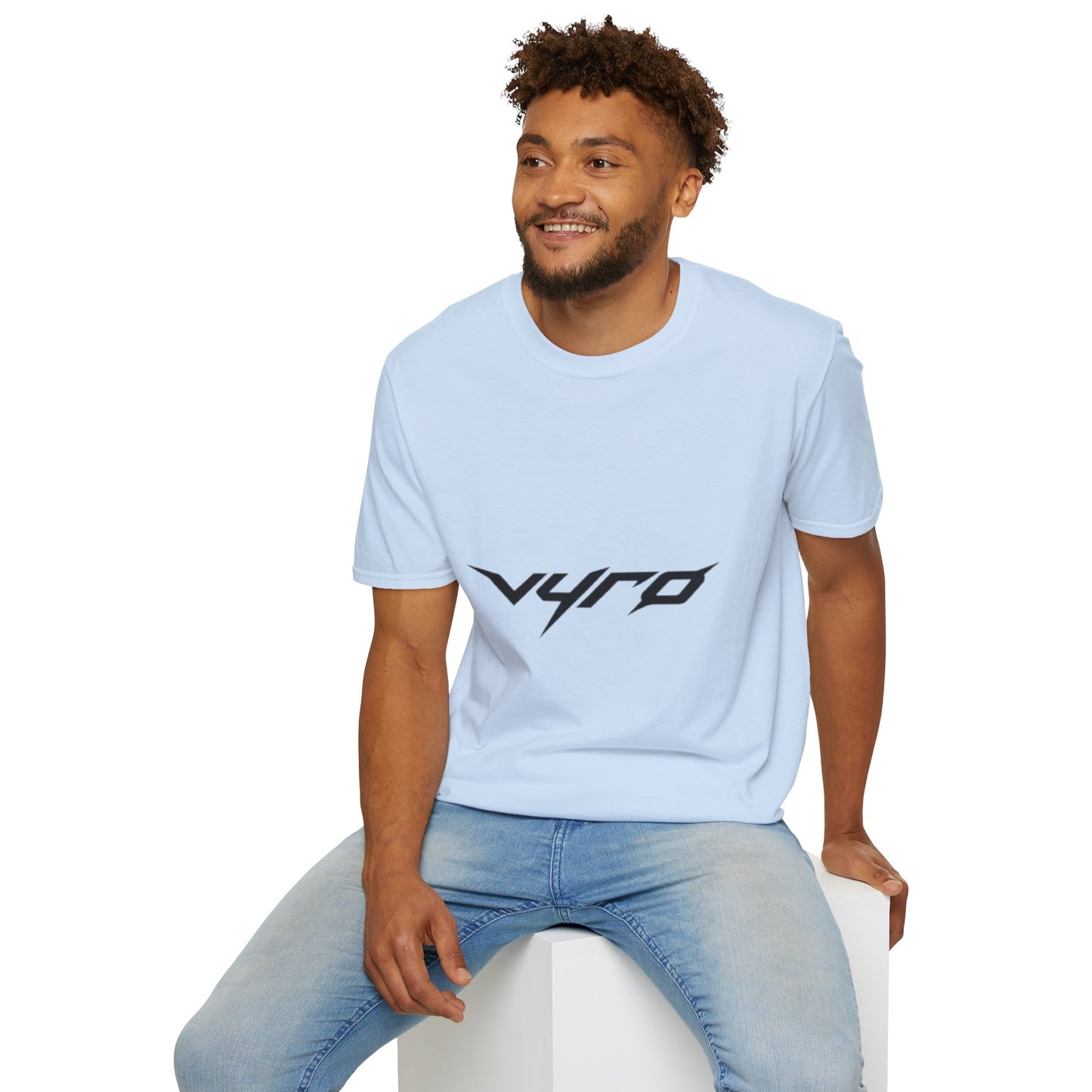 V4RO Logo T-Shirt — Minimal Tech Streetwear Graphic Tee
