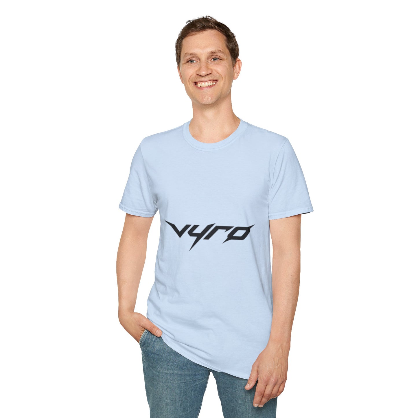 V4RO Logo T-Shirt — Minimal Tech Streetwear Graphic Tee
