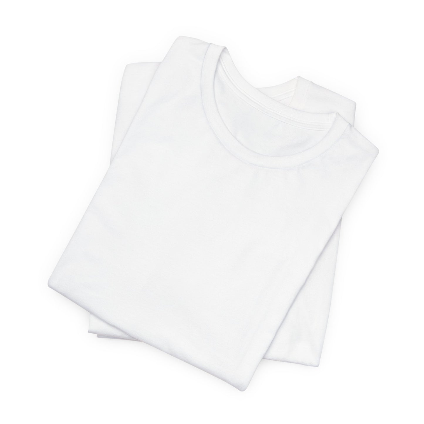 Classic White Tee — Plain Short Sleeve T-Shirt