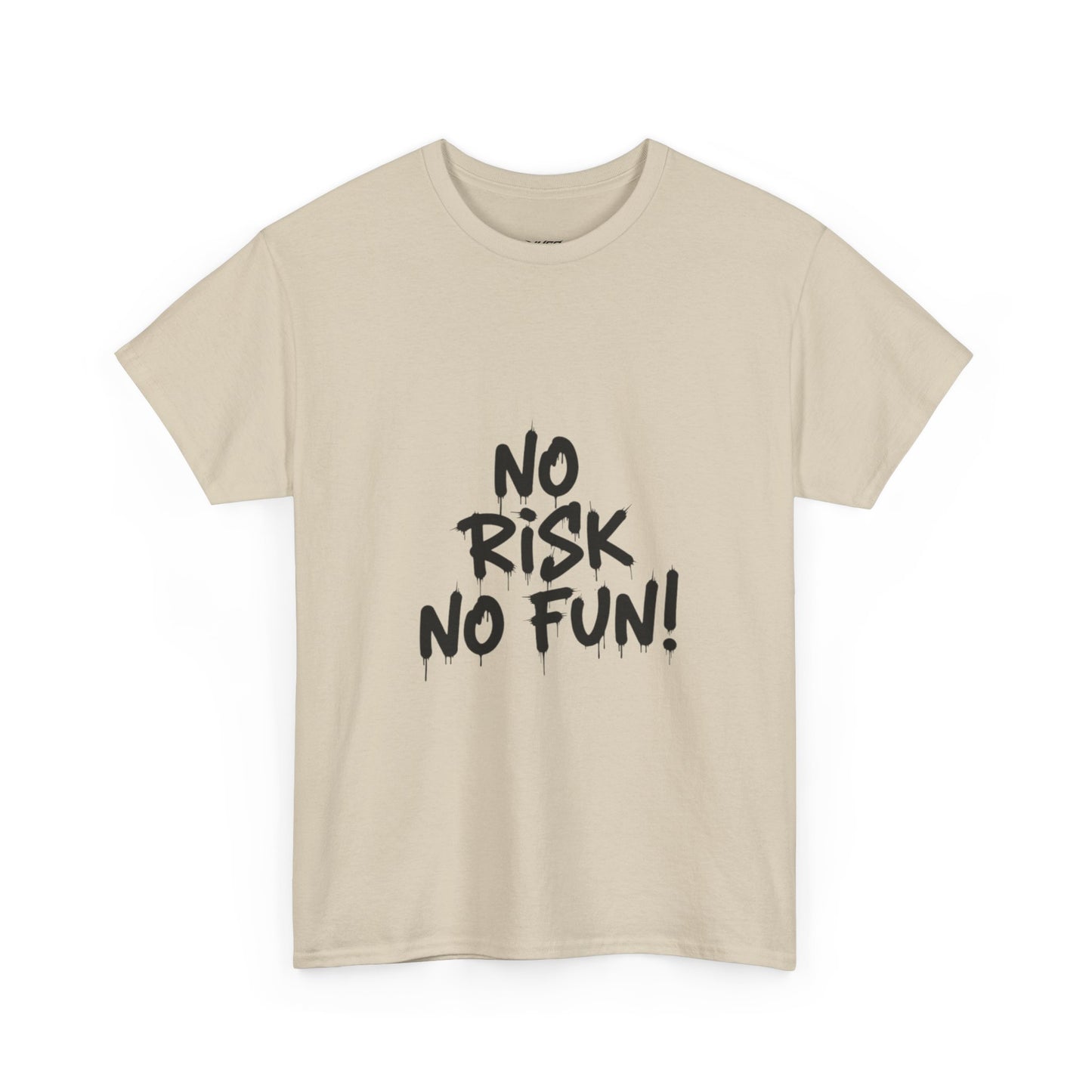 Beyond Adventure Tee — "No Risk No Fun" Graphic T‑Shirt