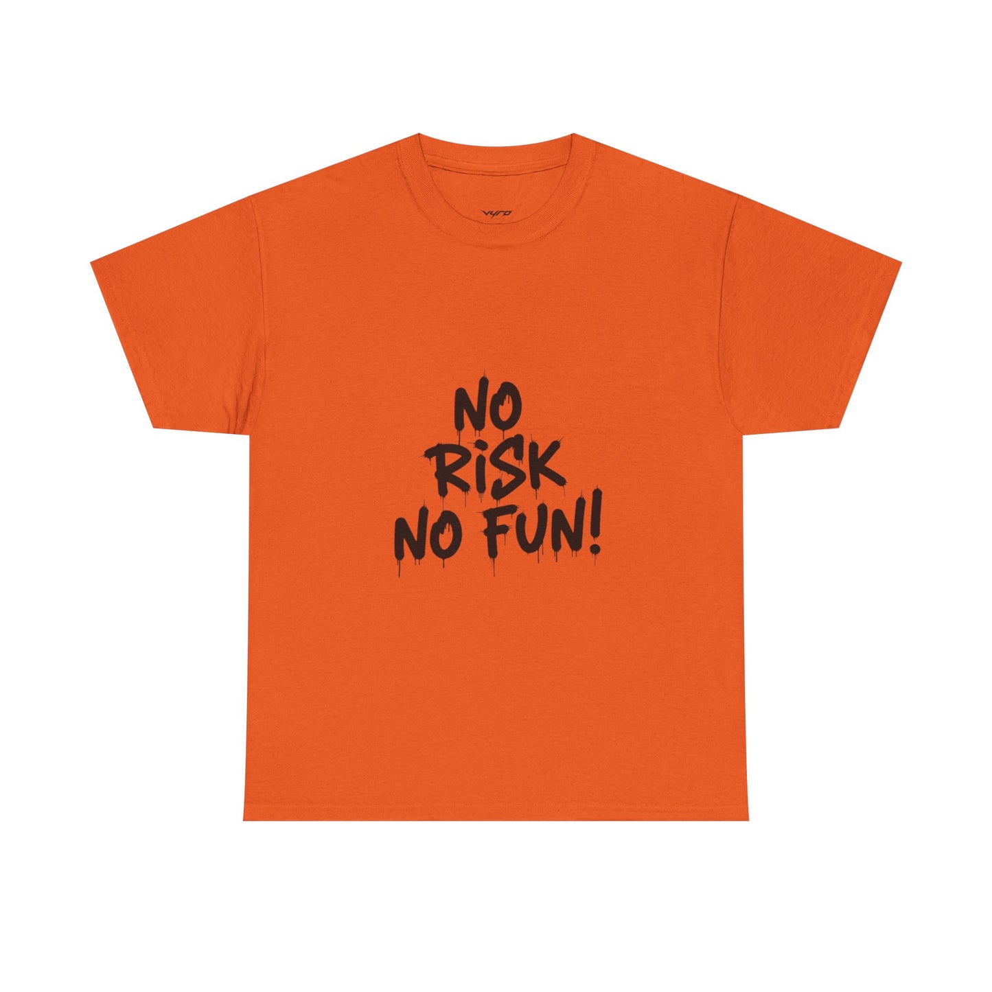 Beyond Adventure Tee — "No Risk No Fun" Graphic T‑Shirt