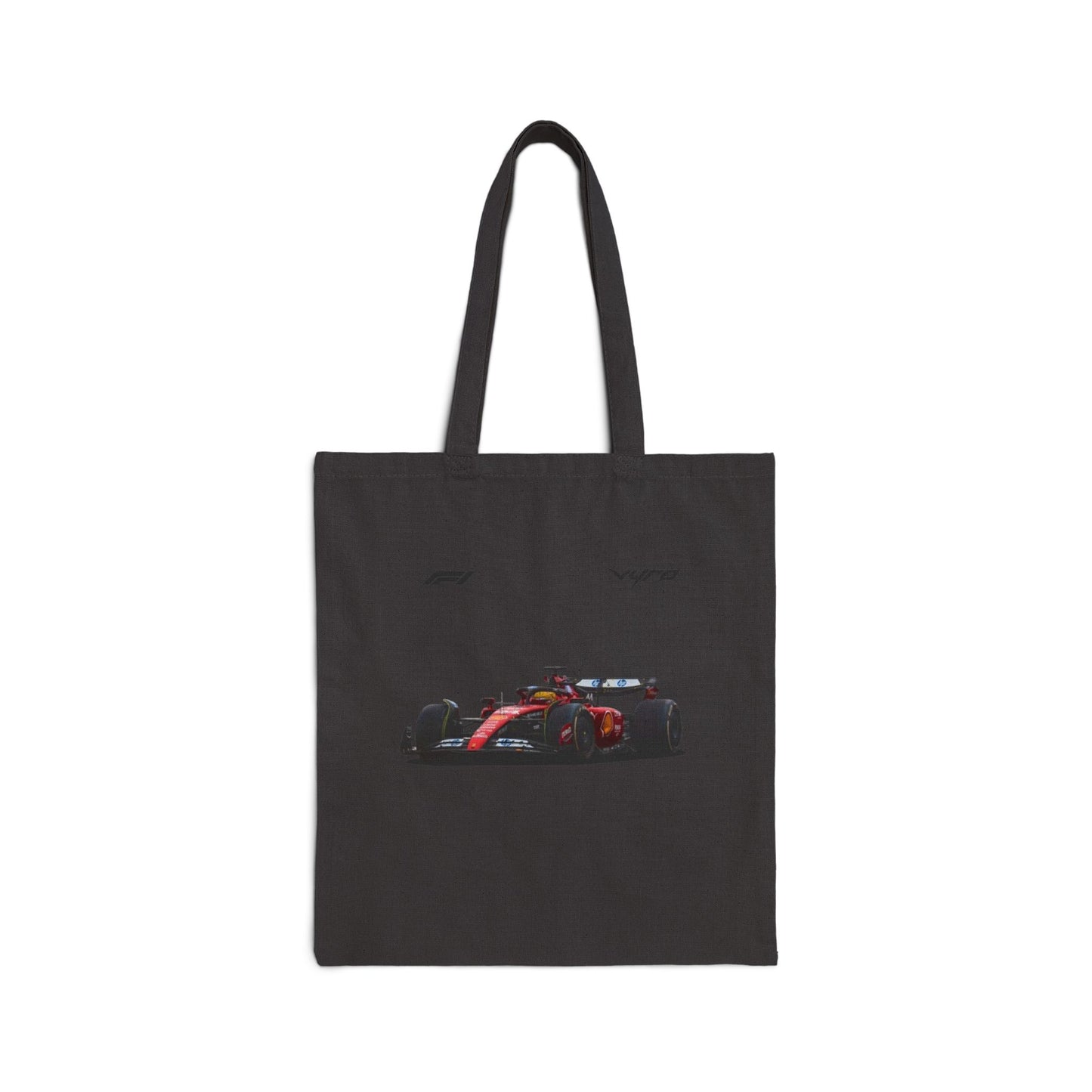 Racing Car Tote Bag – Vintage Formula F1 Canvas Tote