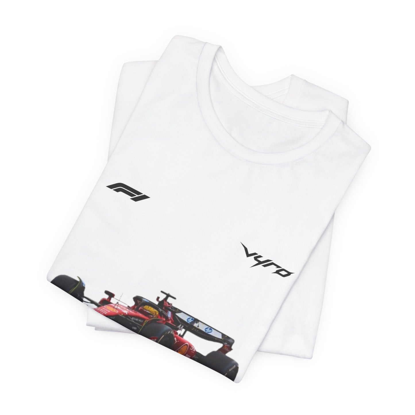 Formula One Race Car T‑Shirt — Red Single-Seater Graphic Tee