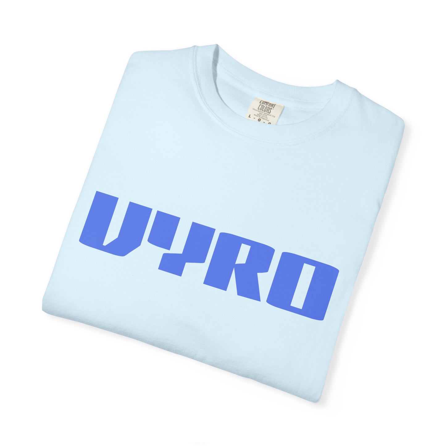 Santorini Window T-Shirt — VYRO Logo Beachy Greek Island Tee
