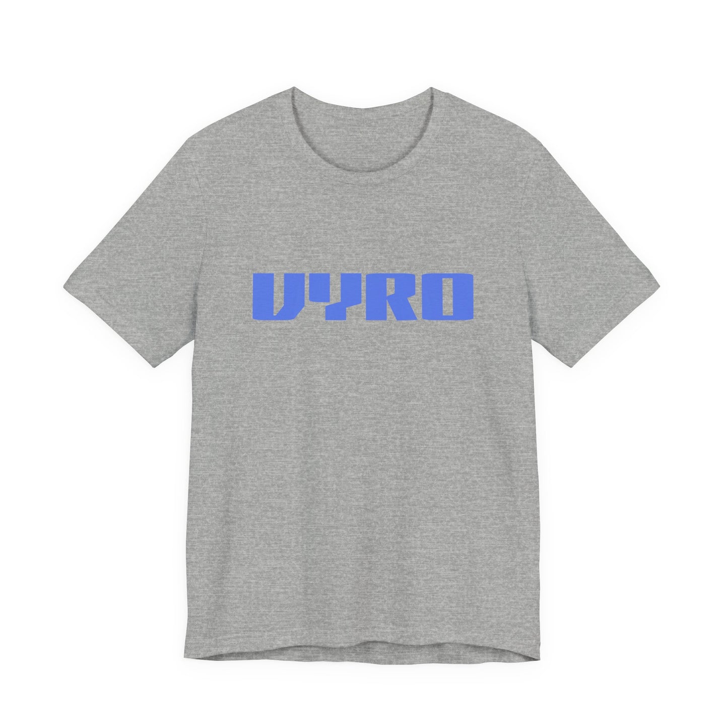 Vyro Logo Tee — Minimal Blue Graphic T-Shirt