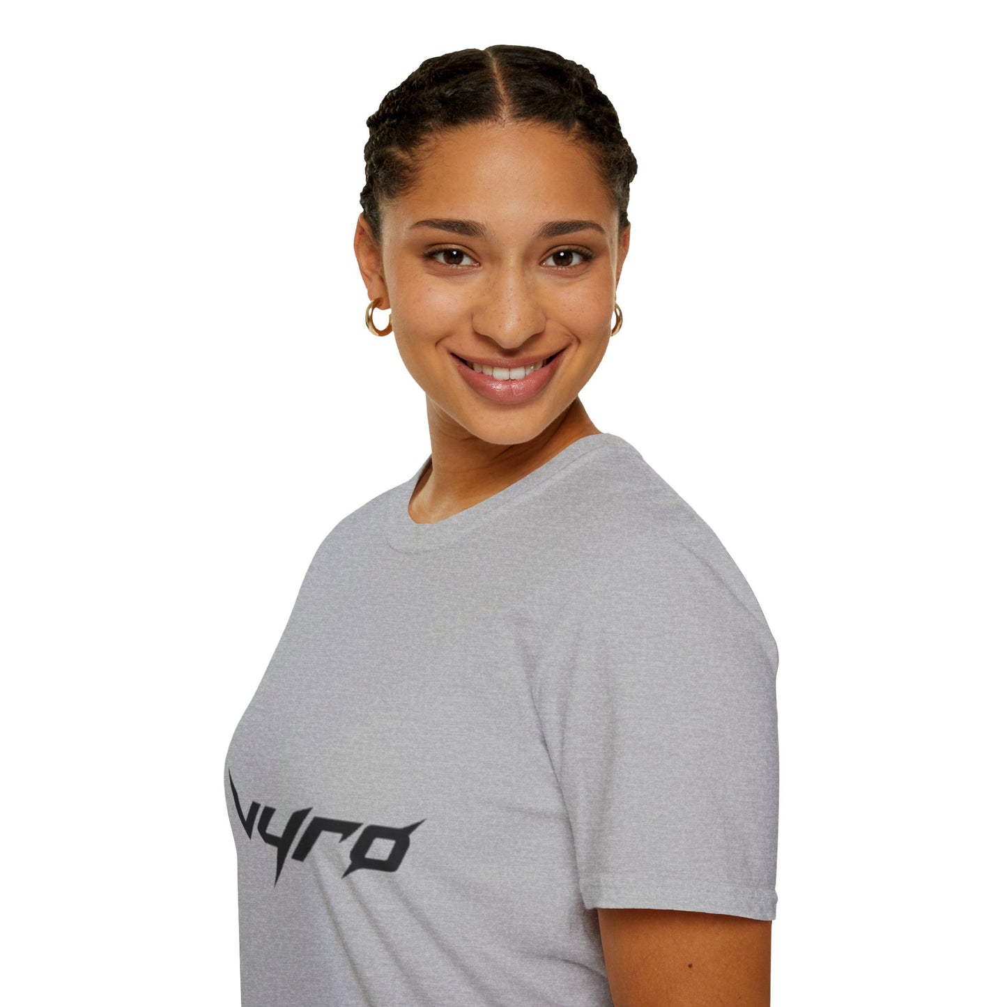 V4RO Logo T-Shirt — Minimal Tech Streetwear Graphic Tee