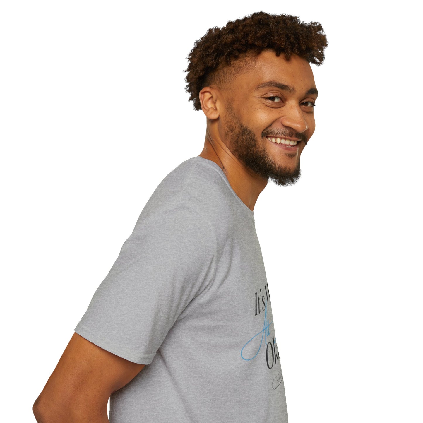 It’s Will All Be Okay T-Shirt — Positive Script Comfort Tee