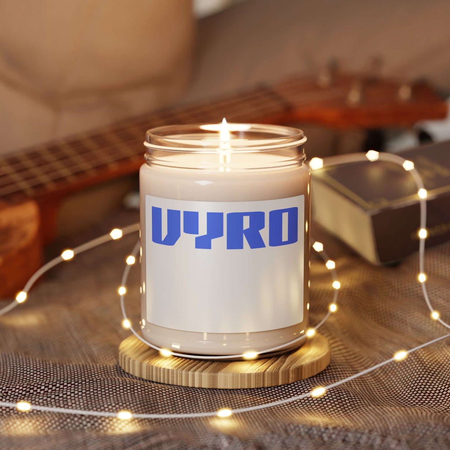 Soy Candle 9oz — VYRO Logo Scented Jar Candle