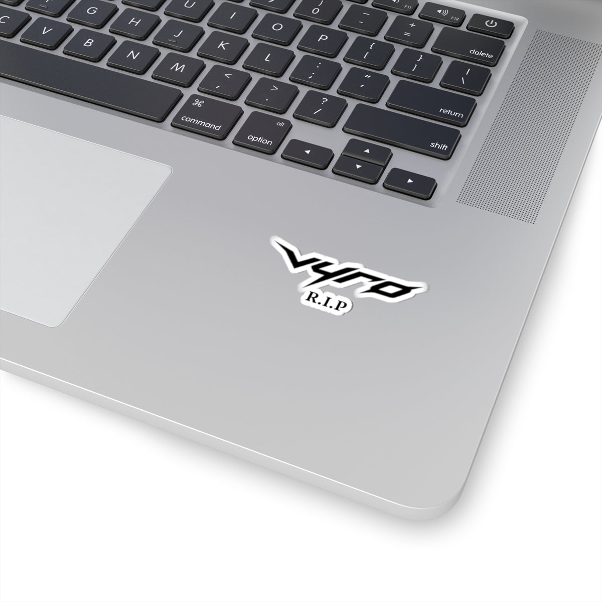 Vyro R.I.P. Die-Cut Sticker — Memorial Logo Sticker for Laptops, Skateboards & Gear