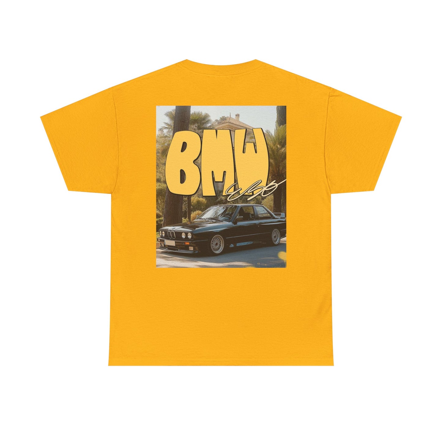 Vyro Graphic Tee — Retro BMW E30 Car Design T-Shirt