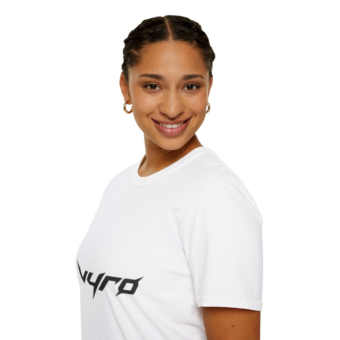 V4RO Logo T-Shirt — Minimal Tech Streetwear Graphic Tee