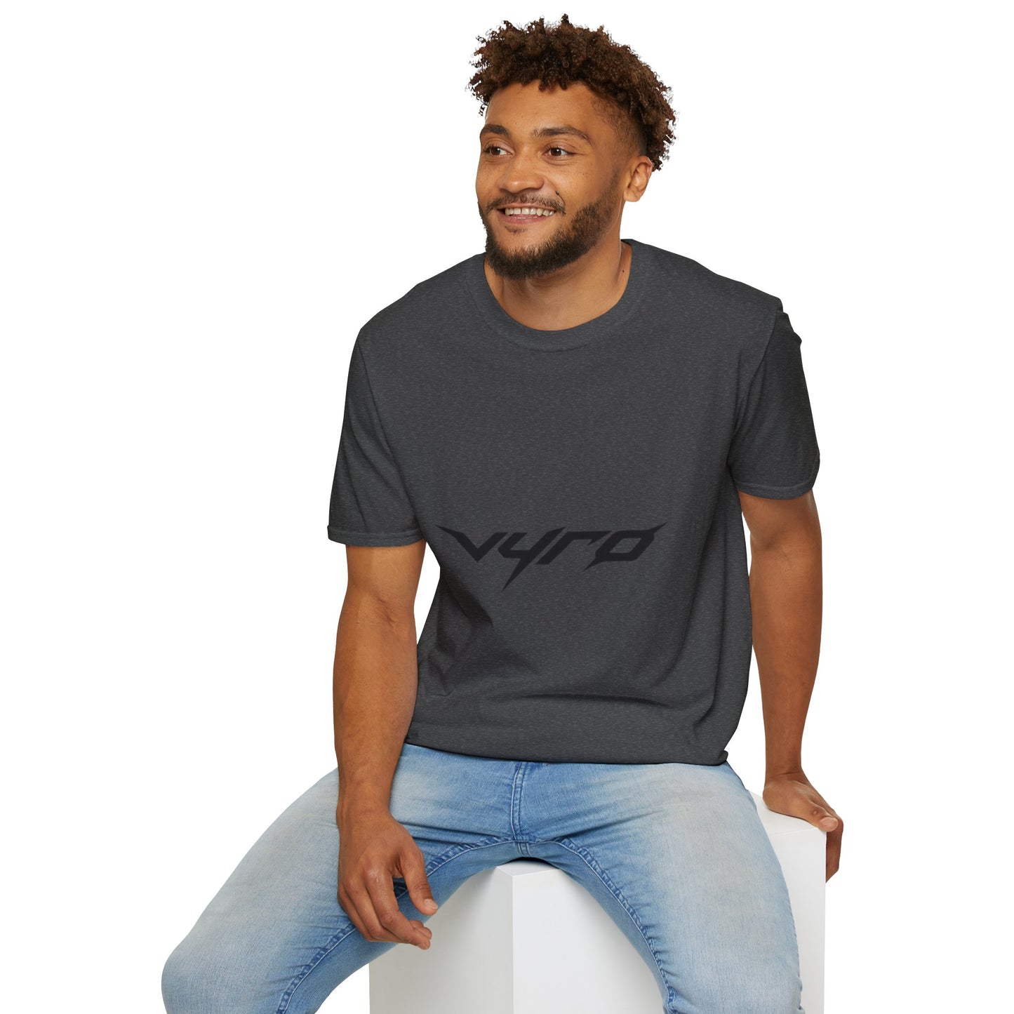 V4RO Logo T-Shirt — Minimal Tech Streetwear Graphic Tee
