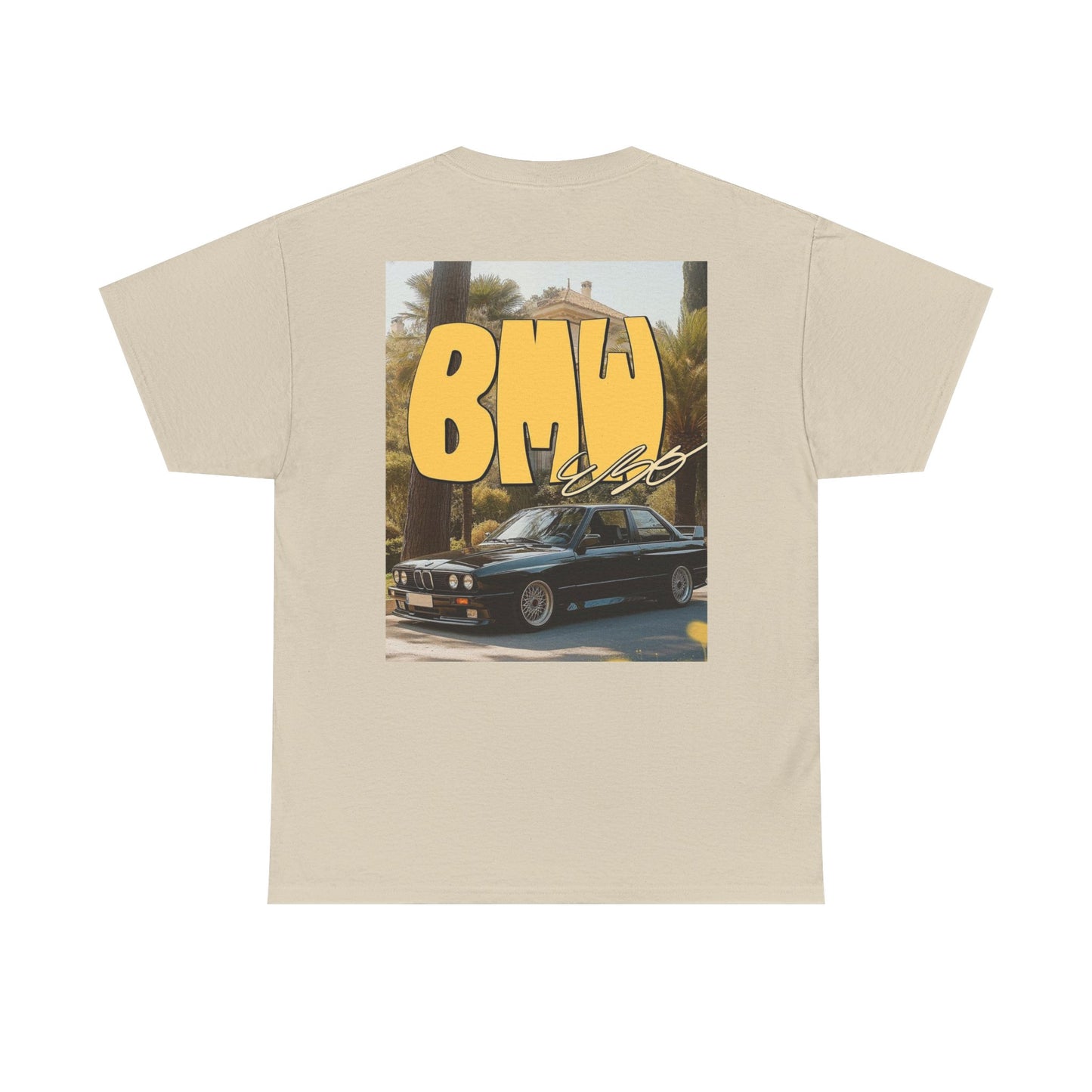 Vyro Graphic Tee — Retro BMW E30 Car Design T-Shirt