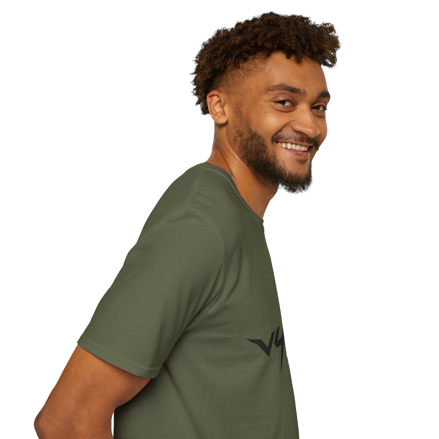 V4RO Logo T-Shirt — Minimal Tech Streetwear Graphic Tee