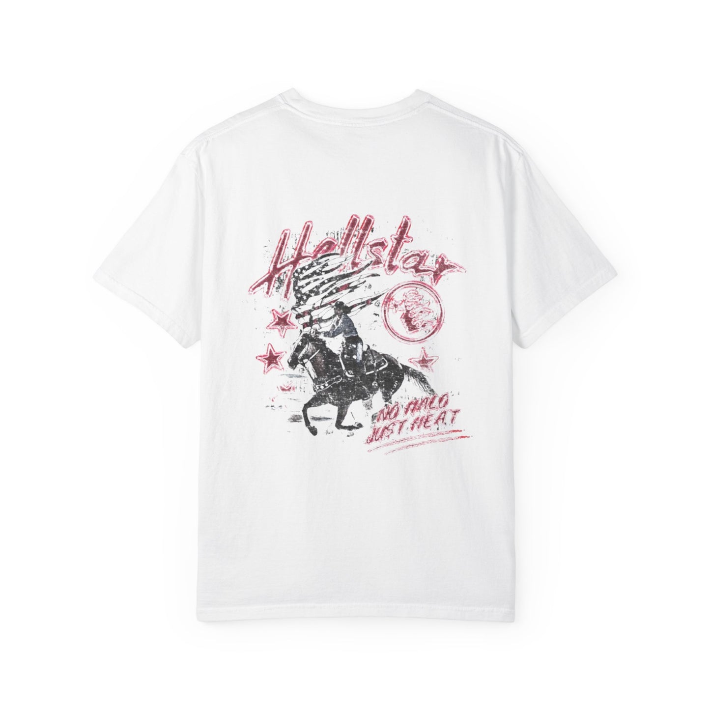 Graphic T-Shirt — "Embrace New Roads" Vintage Western Rider Tee
