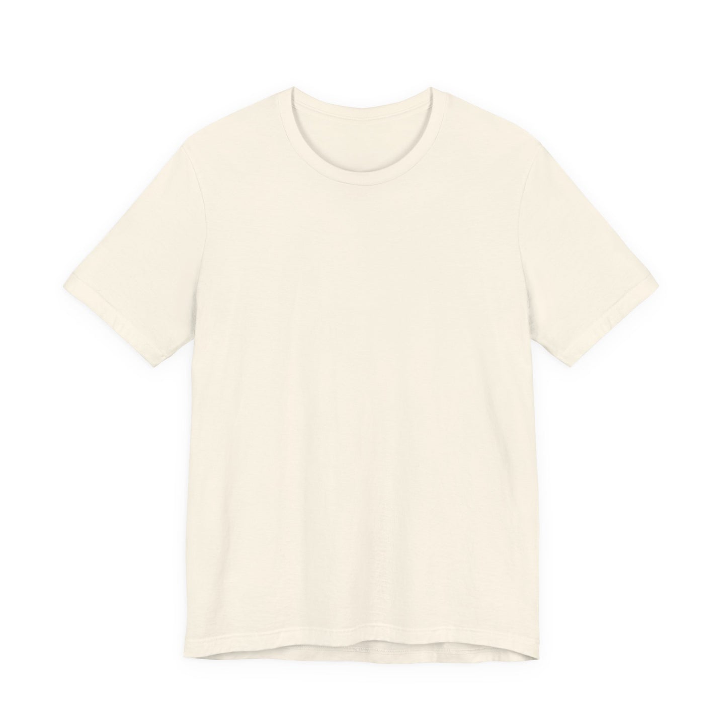 Classic White Tee — Plain Short Sleeve T-Shirt