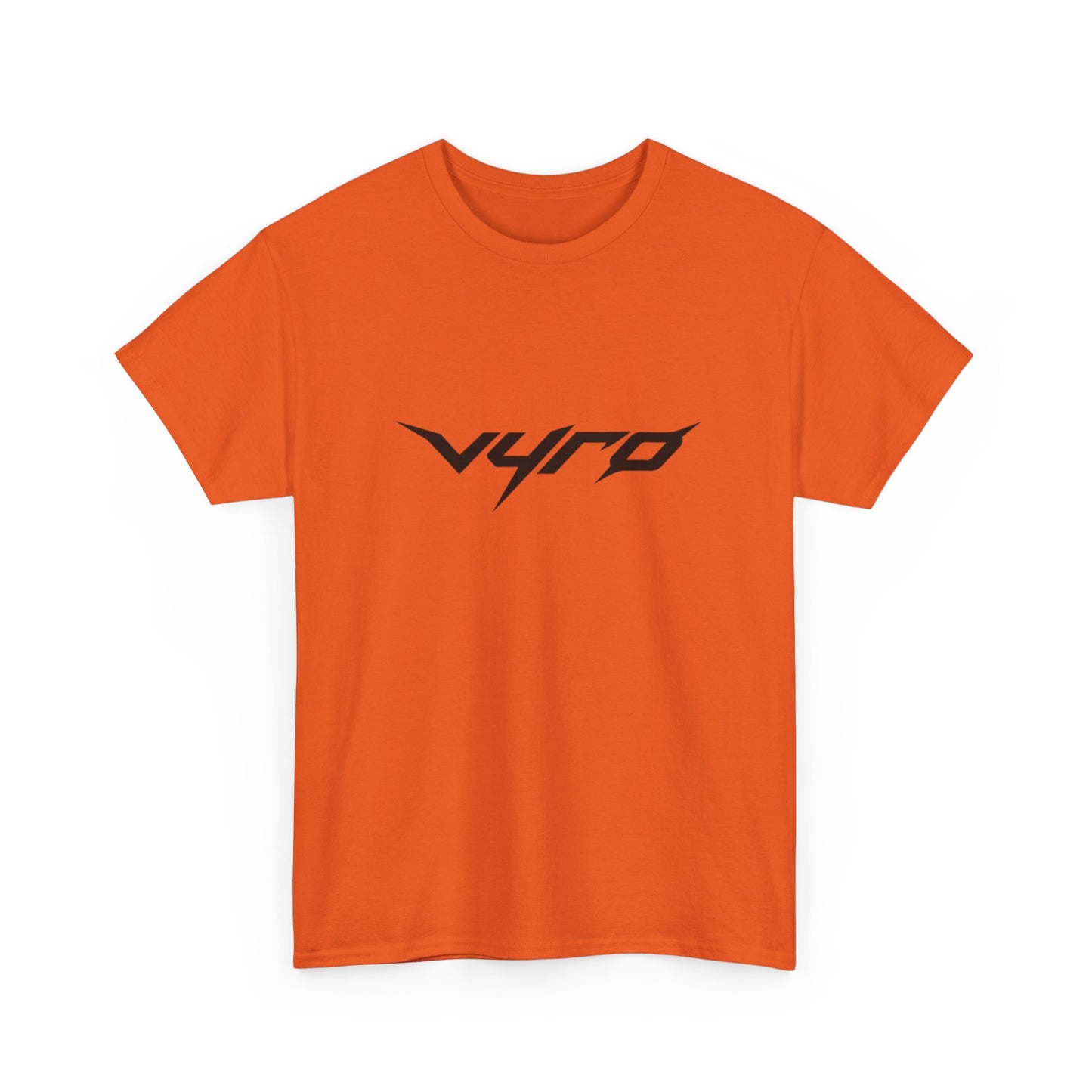 Summer Vibes Graphic Tee — 'Vyro' Logo & Beach Icon Back