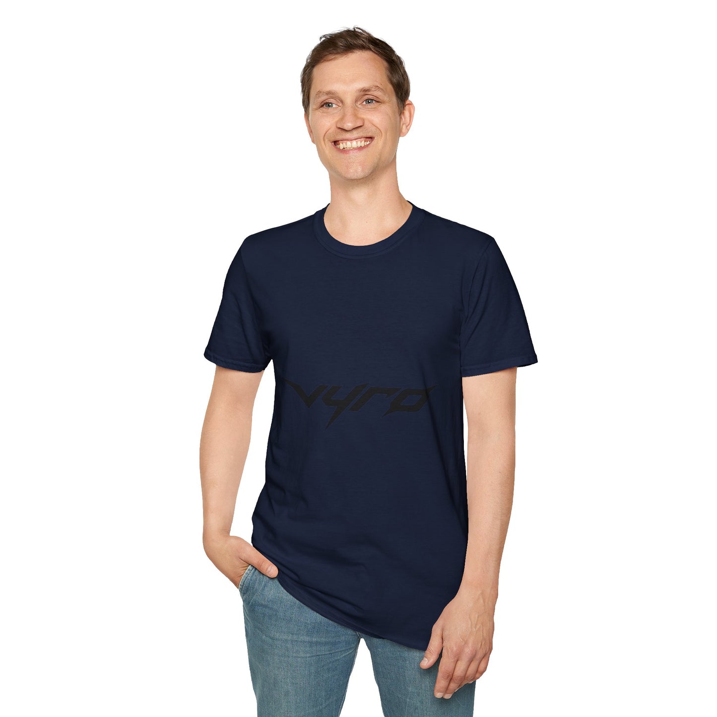V4RO Logo T-Shirt — Minimal Tech Streetwear Graphic Tee