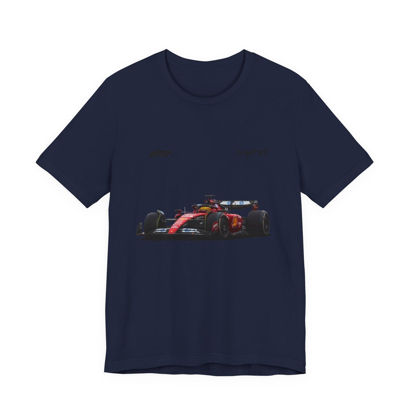 Formula One Race Car T‑Shirt — Red Single-Seater Graphic Tee