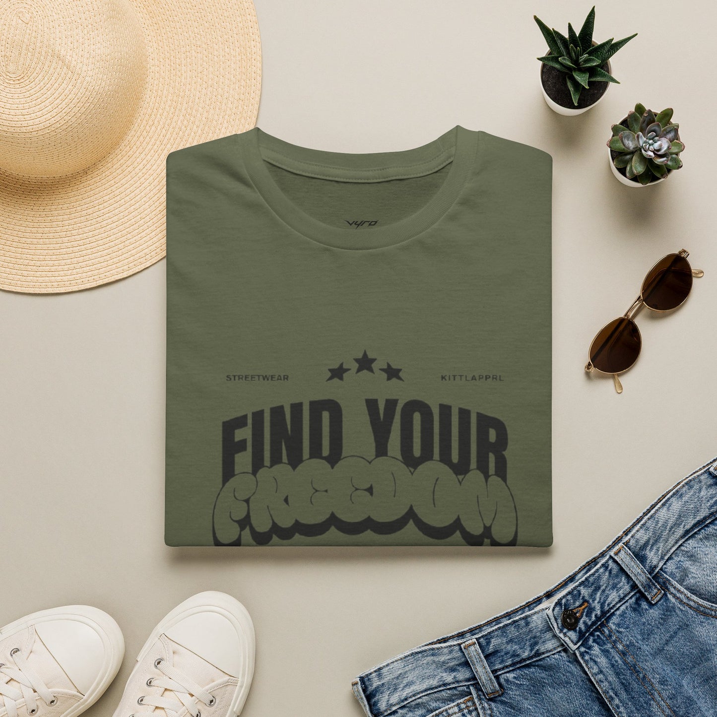 Find Your Freedom T-Shirt — 'Find Your Freedom' Graphic Tee, Adventure & Nature Vibe