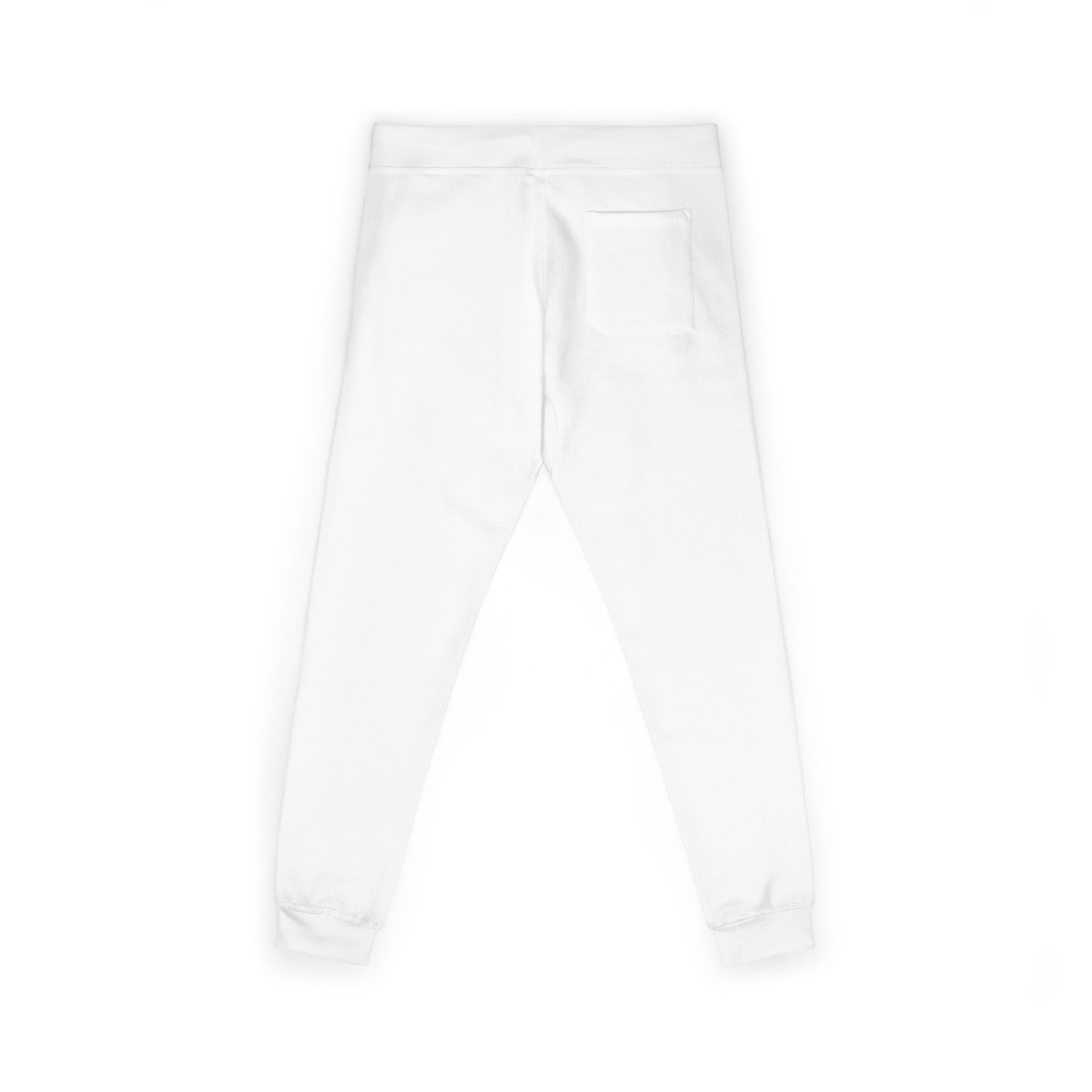 Embroidered Fleece Sweatpants — Minimal Script Logo Joggers