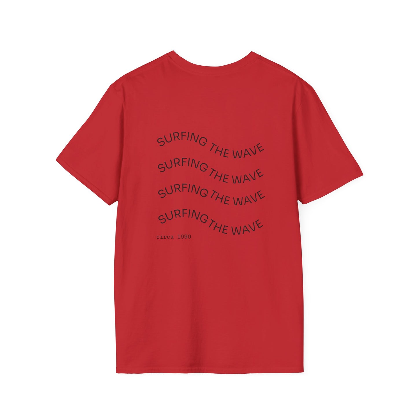 T-Shirt — Tropical Palm Beach Graphic Tee with 'vyro' Text