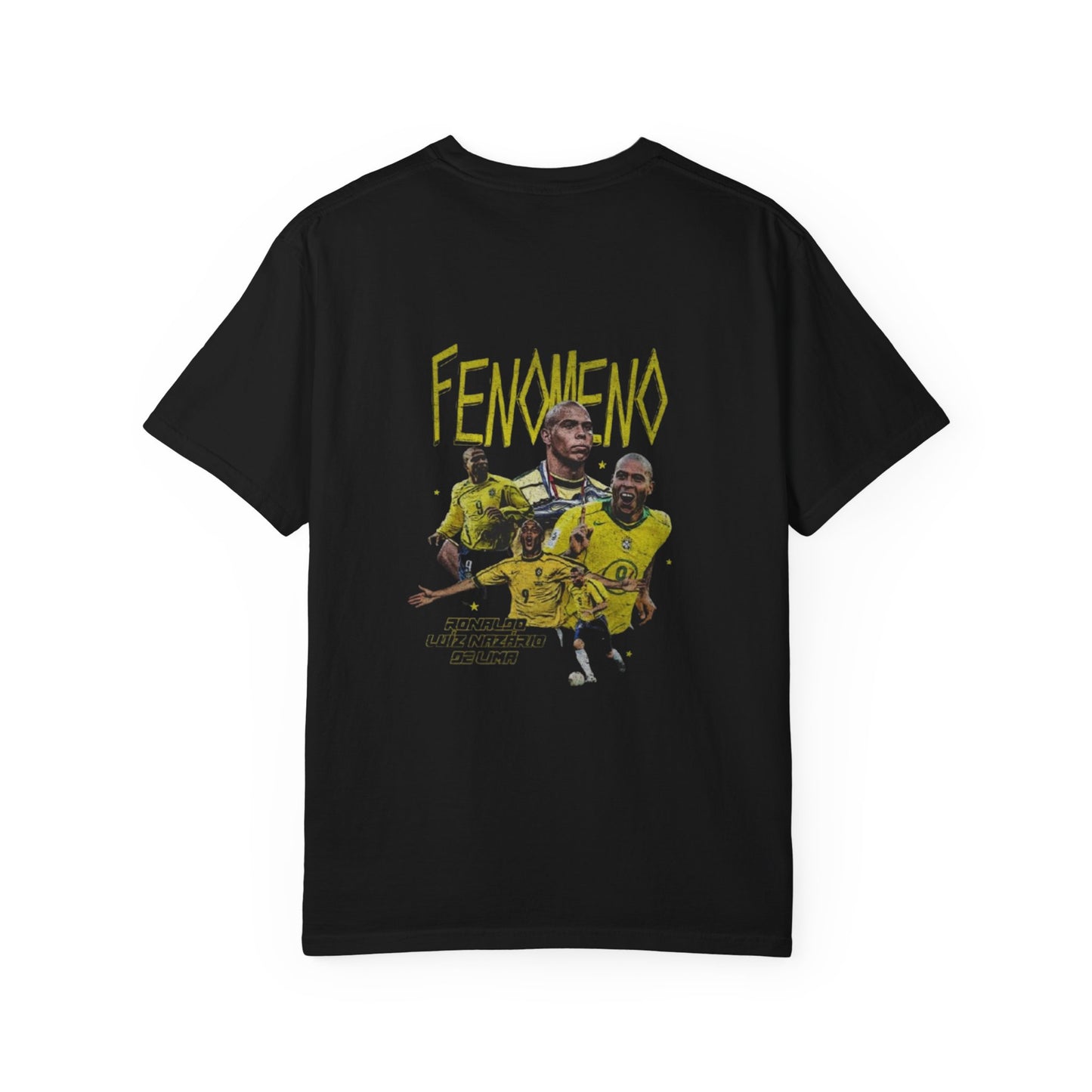 Brazil Soccer Fan T-Shirt — Fenomeno Ronaldo Tribute Tee