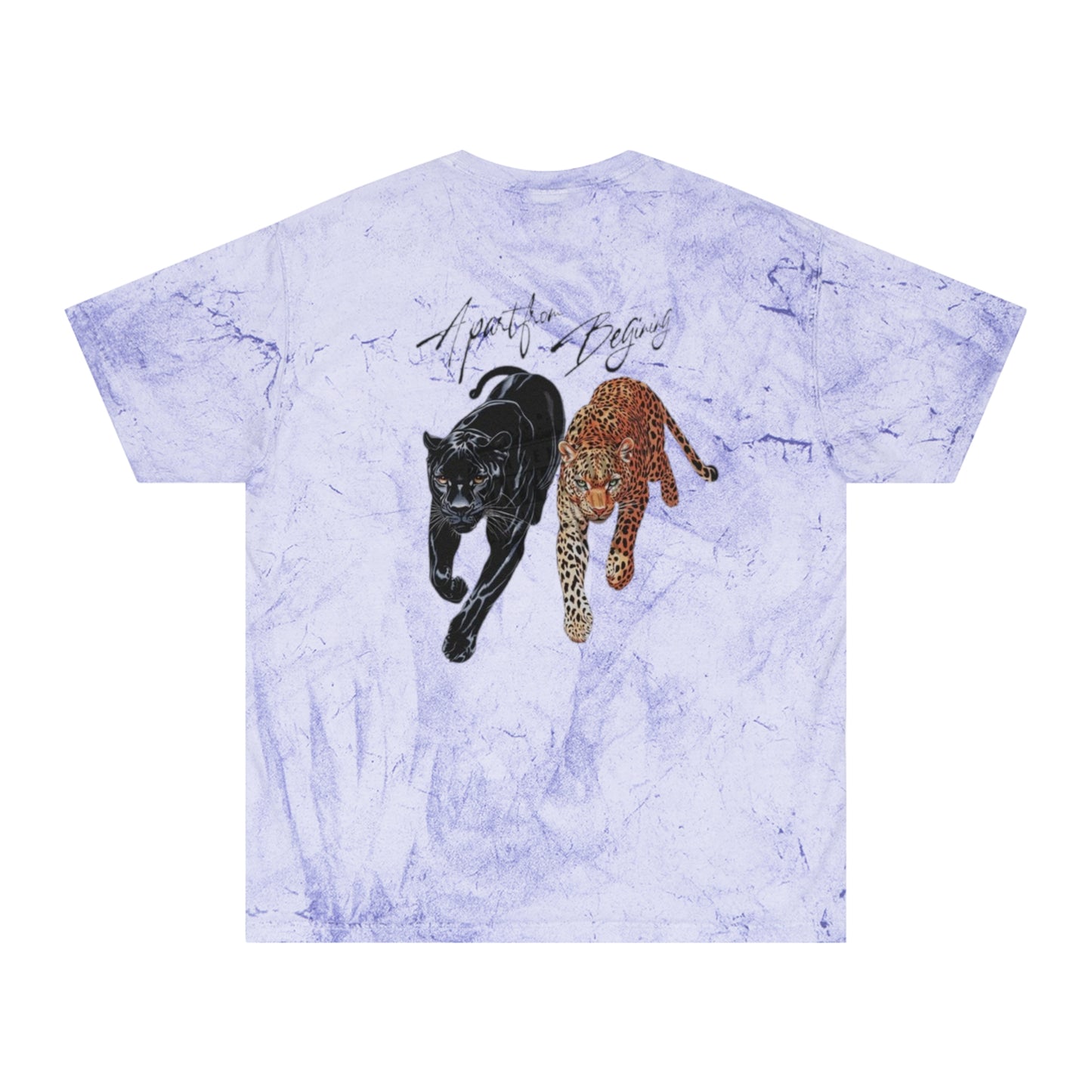 Tie-Dye Panther Tee — 'Specter & Savage' Graphic Shirt