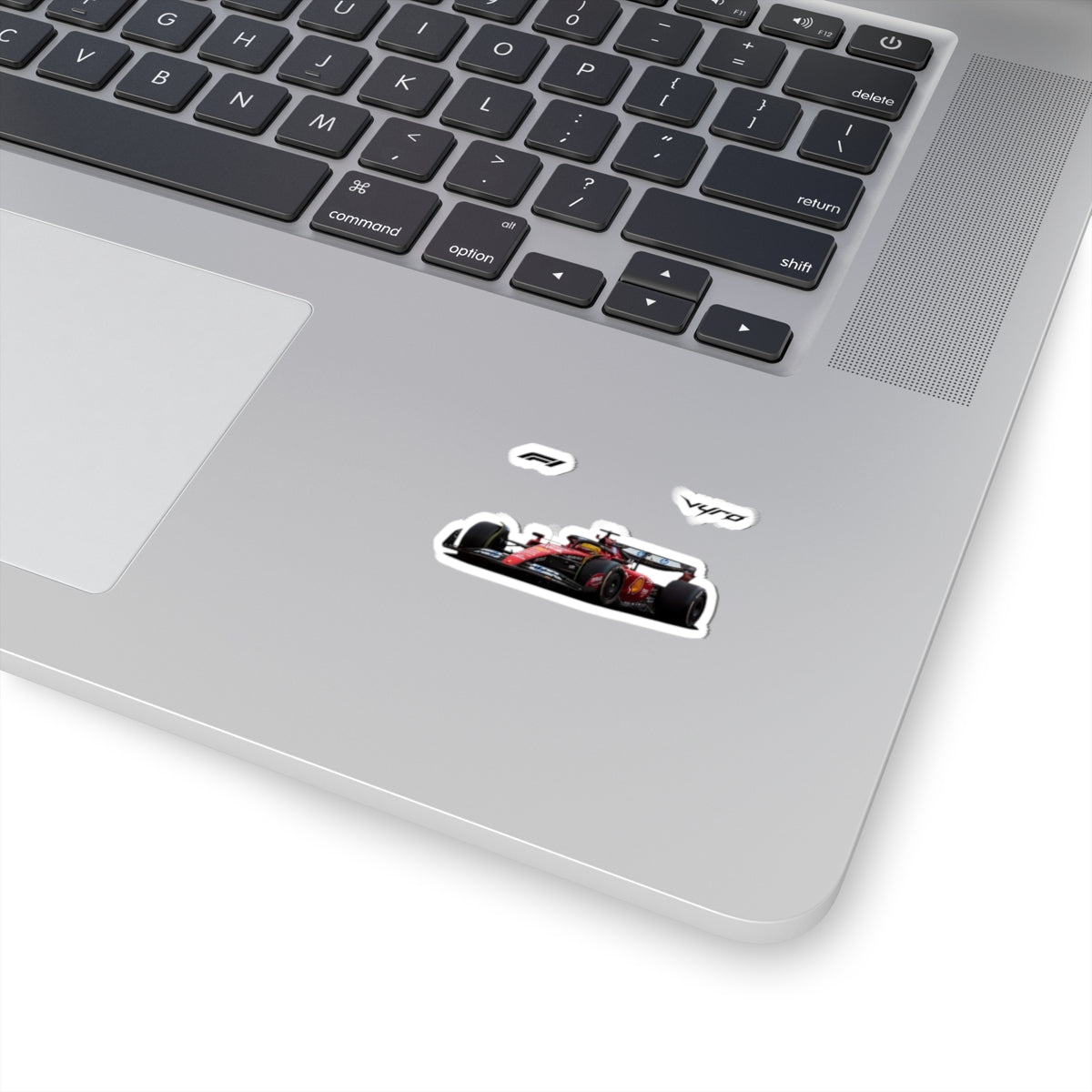 Racing Formula Car Kiss-Cut Sticker Pack — Sports Car Laptop Decals