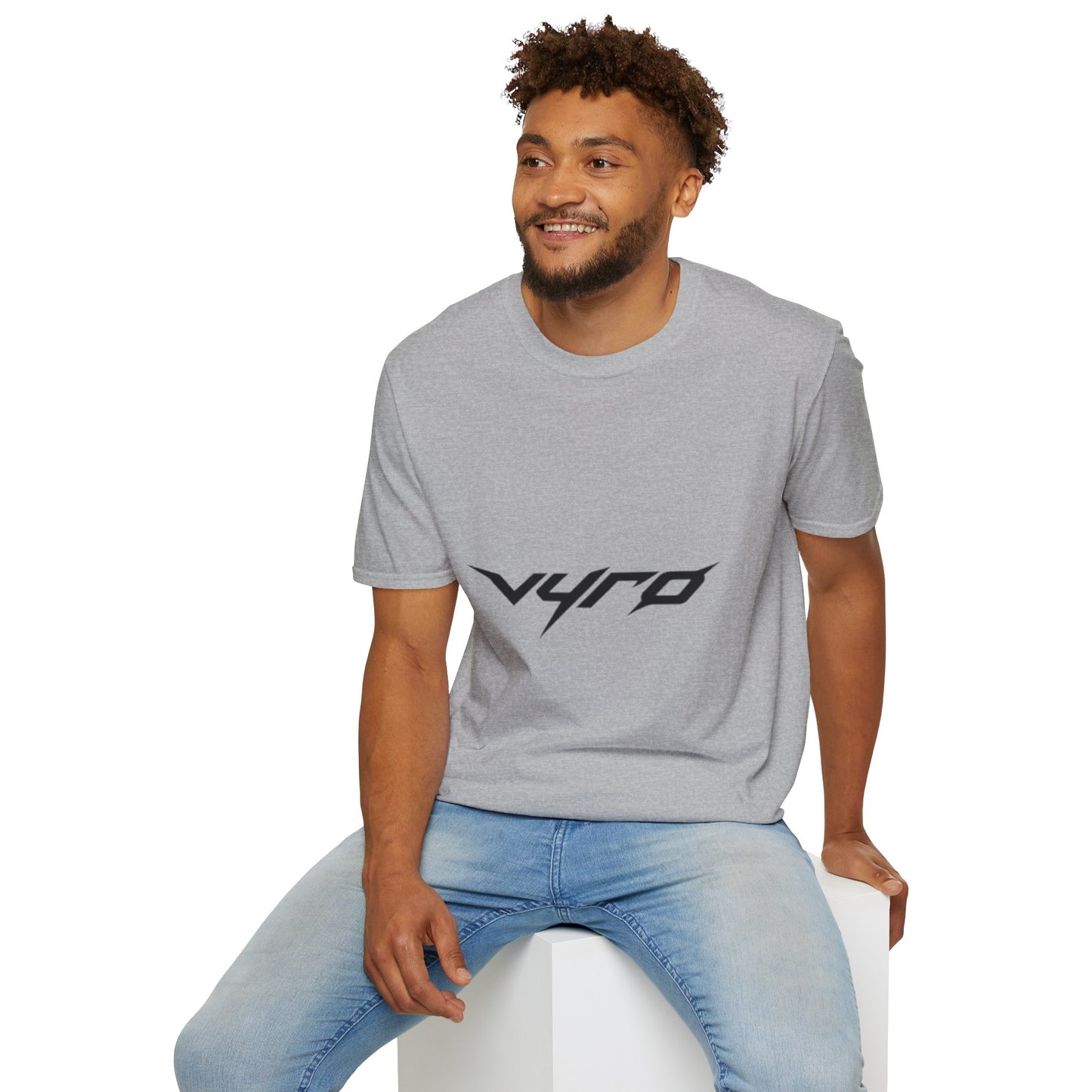 V4RO Logo T-Shirt — Minimal Tech Streetwear Graphic Tee