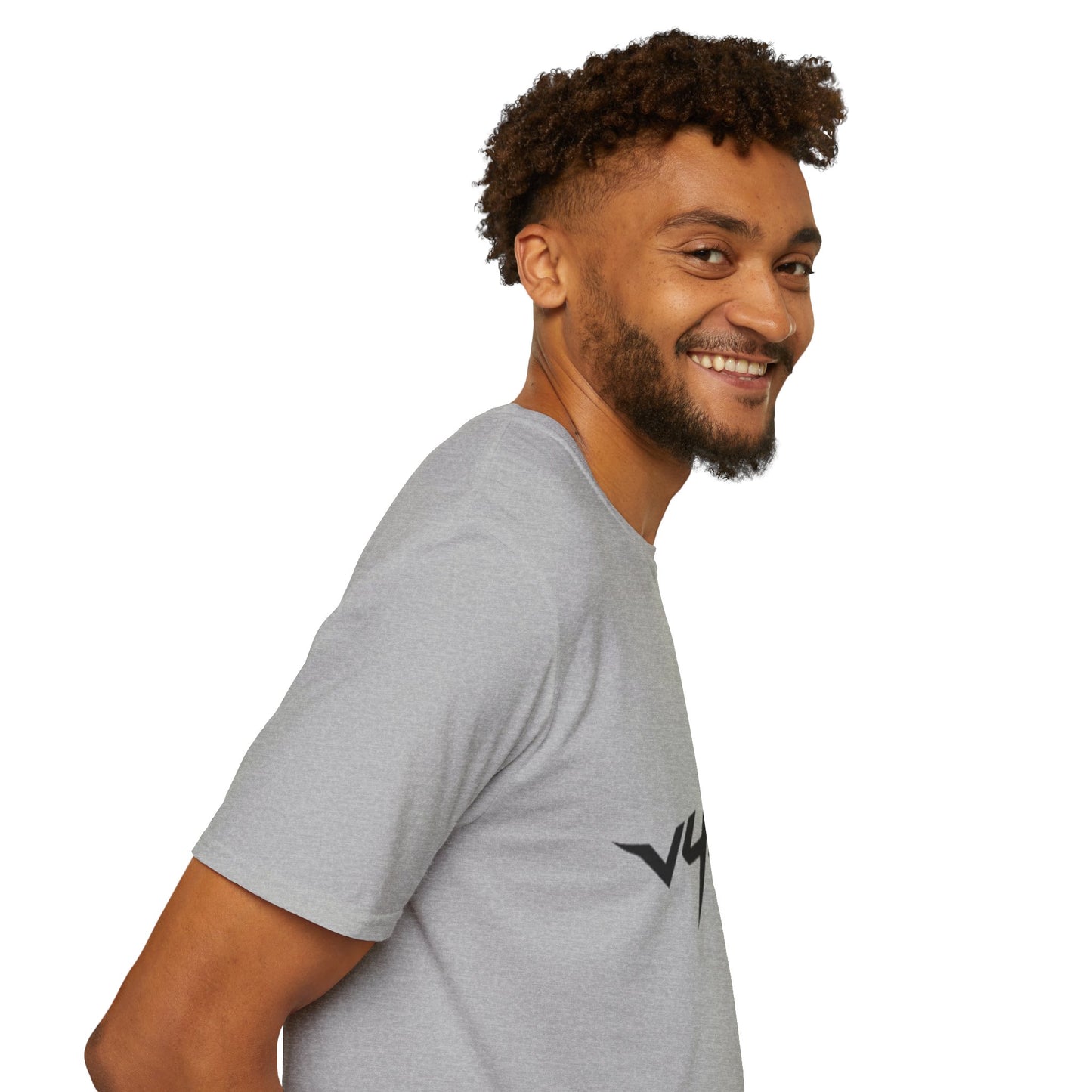 V4RO Logo T-Shirt — Minimal Tech Streetwear Graphic Tee