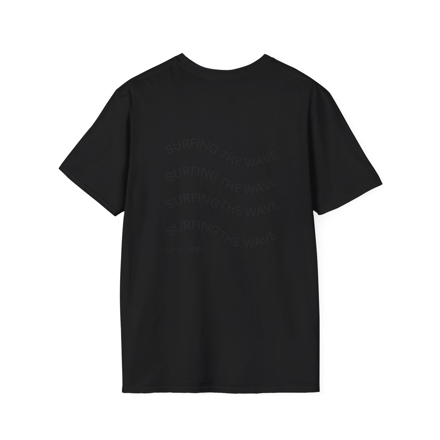 T-Shirt — Tropical Palm Beach Graphic Tee with 'vyro' Text