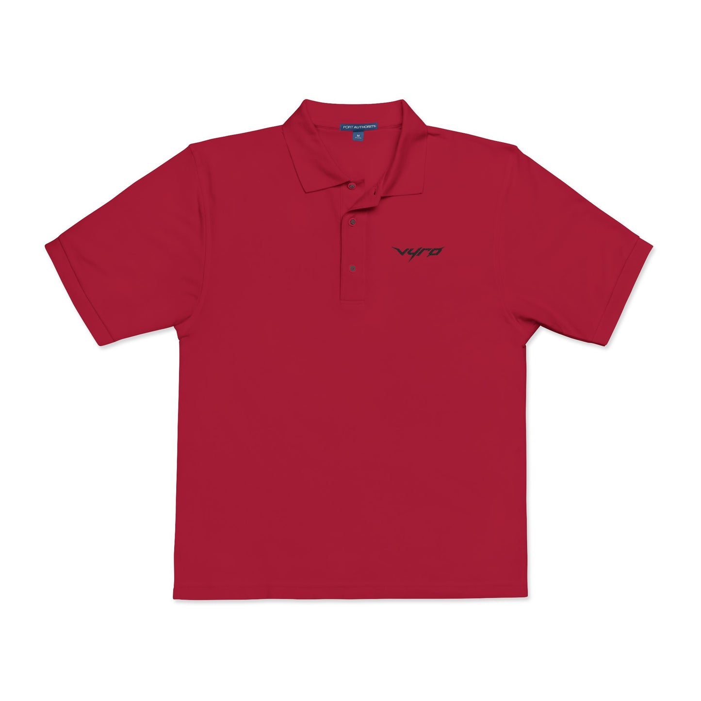 Embroidered Minimal Logo Polo Shirt — Classic Casual Work & Golf Tee