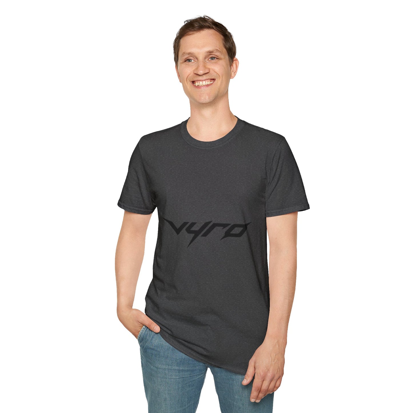 V4RO Logo T-Shirt — Minimal Tech Streetwear Graphic Tee