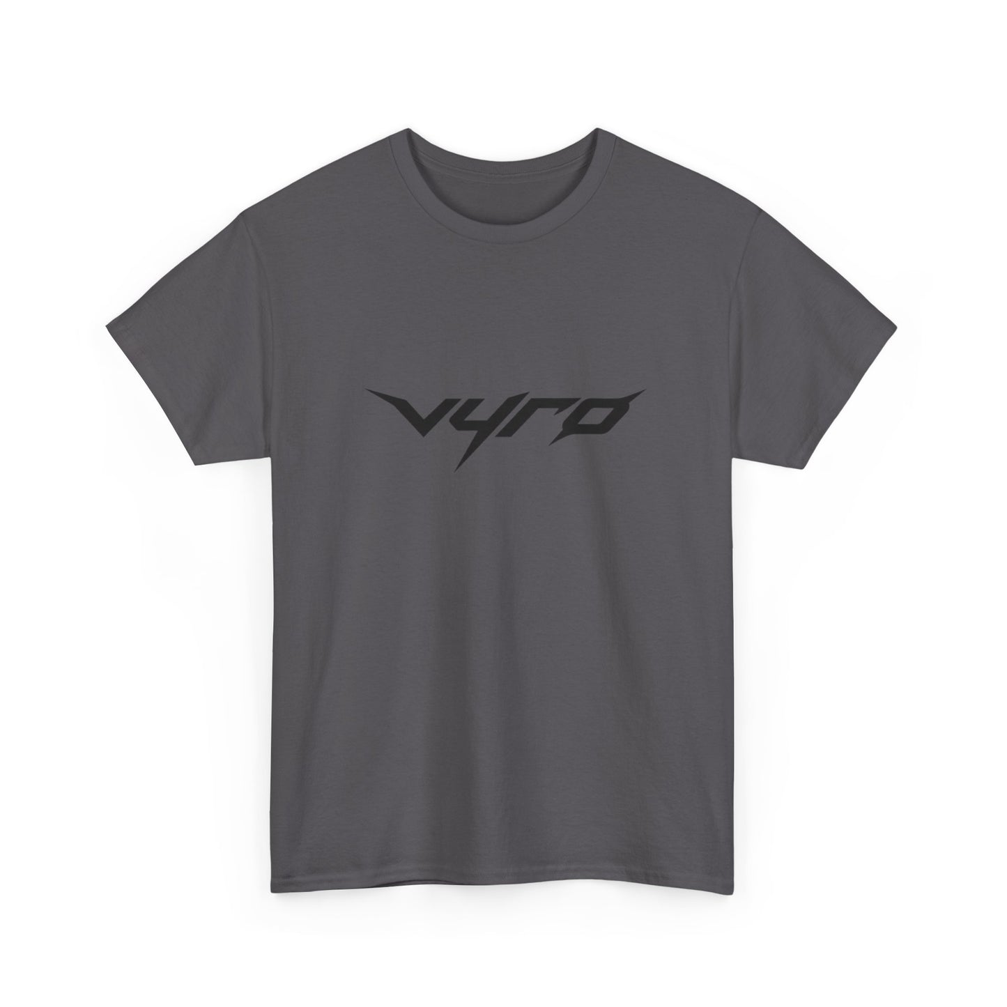 Summer Vibes Graphic Tee — 'Vyro' Logo & Beach Icon Back
